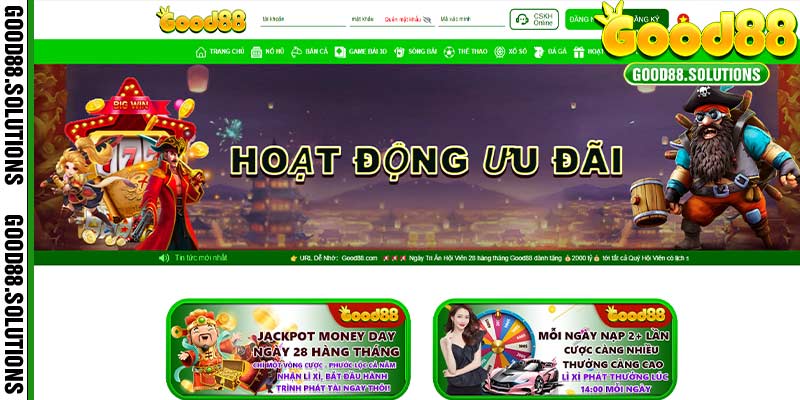 Các chương trình khuyến mãi Good88 hấp dẫn nhất